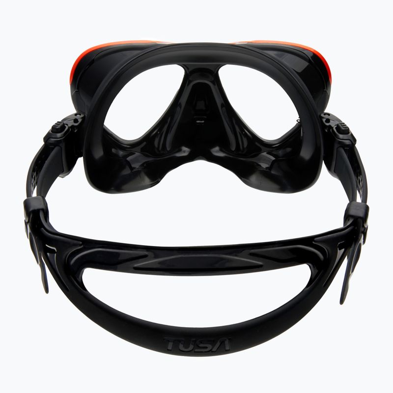 TUSA Intega Diving Mask Black/Orange M-2004 5