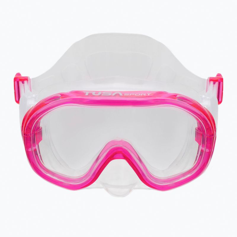 TUSA Kleio Mini Fit diving set pink UC-0211P 2