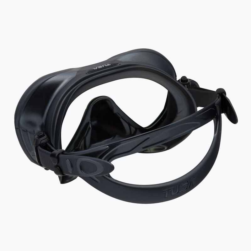 TUSA Zeense Pro grey diving mask M1010S 4