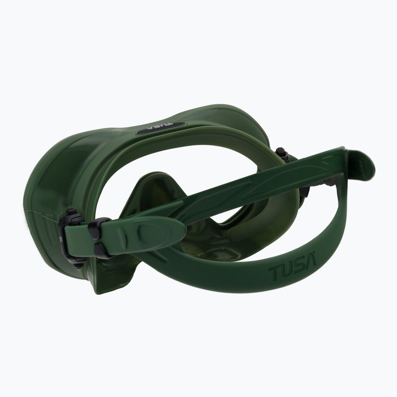 TUSA Zeense Pro green diving mask M1010S 4