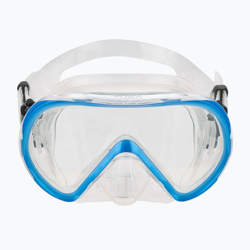TUSA Ino blue snorkelling mask 2