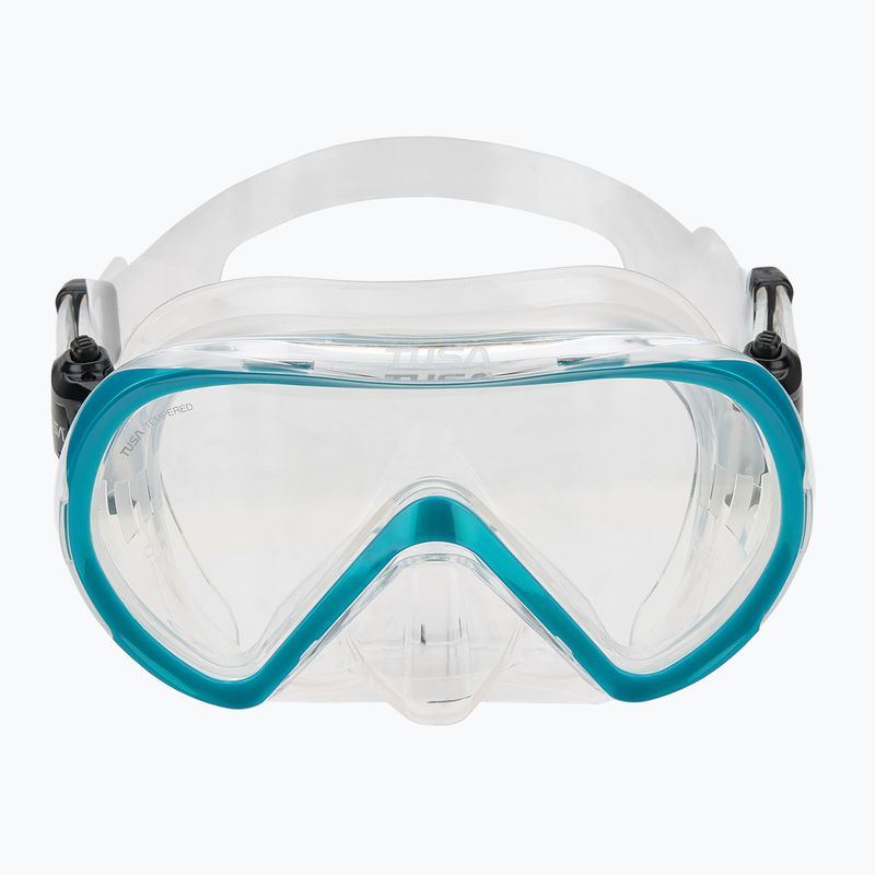 TUSA Ino turquoise snorkelling mask 2