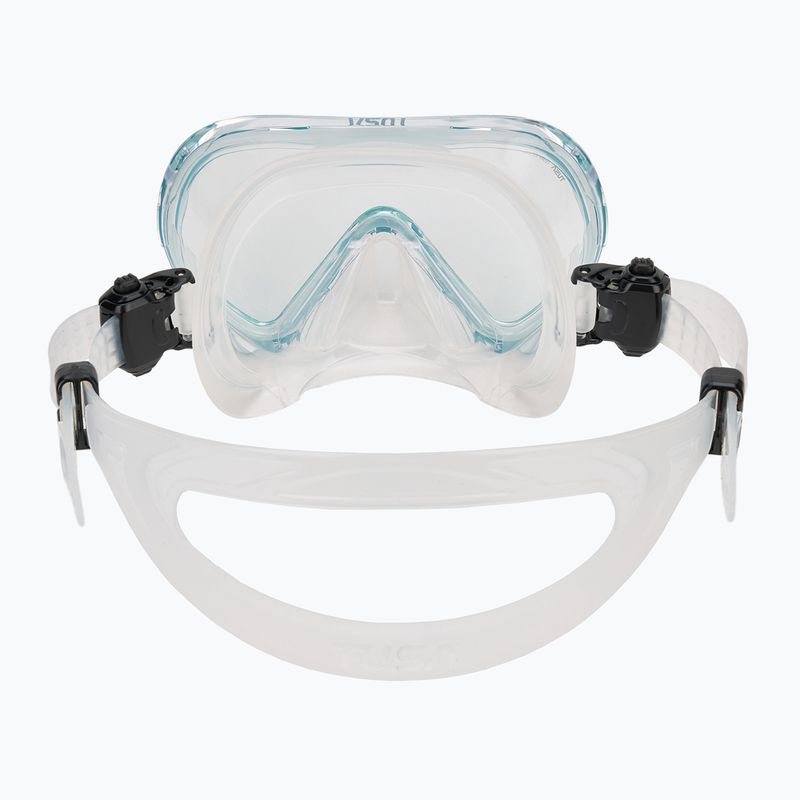 TUSA Ino turquoise snorkelling mask 4