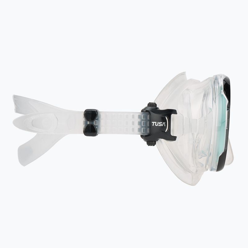 TUSA Ino black / clear snorkelling mask 3