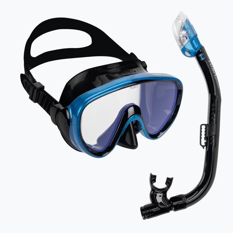 TUSA Serene diving set black / blue