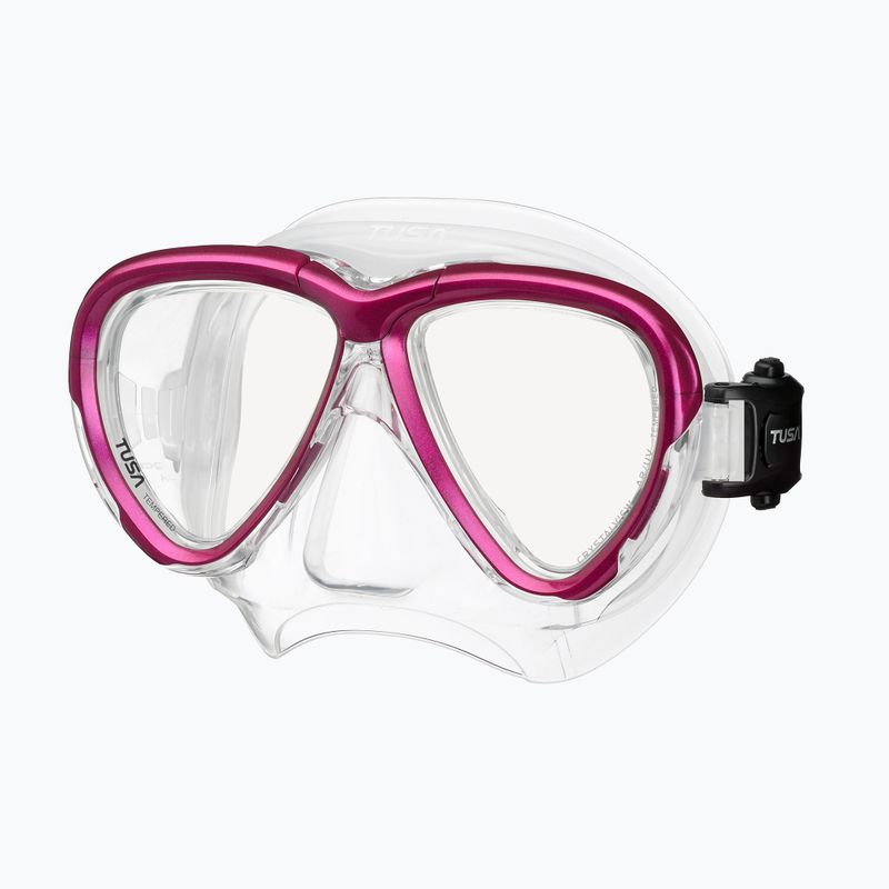 Diving mask TUSA Intega pink