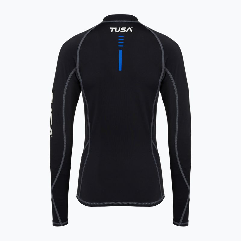 Women's swim longsleeve TUSA Black rashguard 2