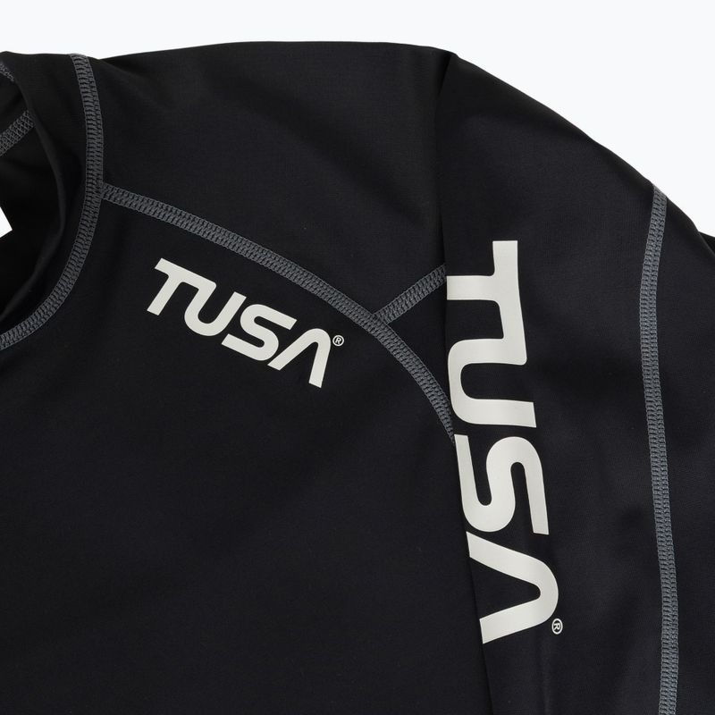 Women's swim longsleeve TUSA Black rashguard 3