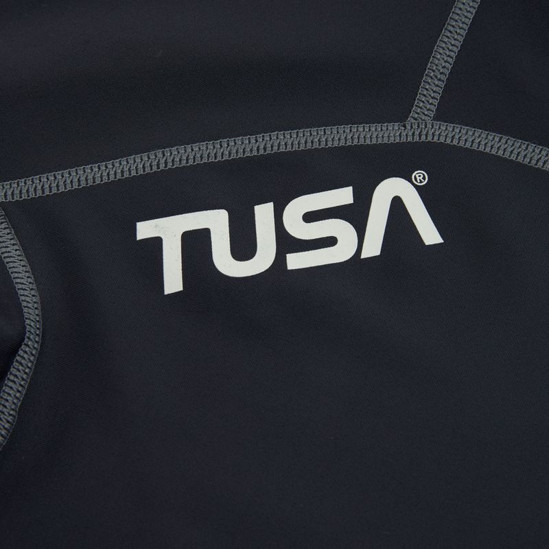 Women's swim top TUSA Black rashguard 3