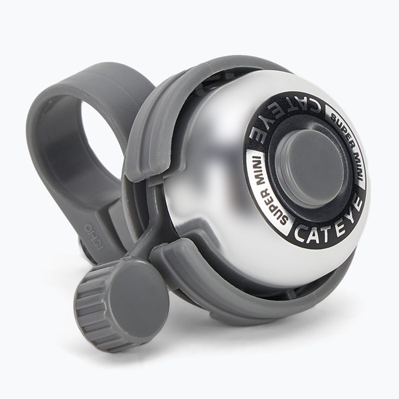 CatEye Super Mini Bell PB-600 silver bicycle bell