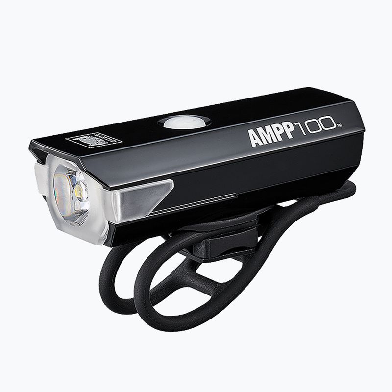 CatEye AMPP 100 front bicycle light HL-EL041RC black