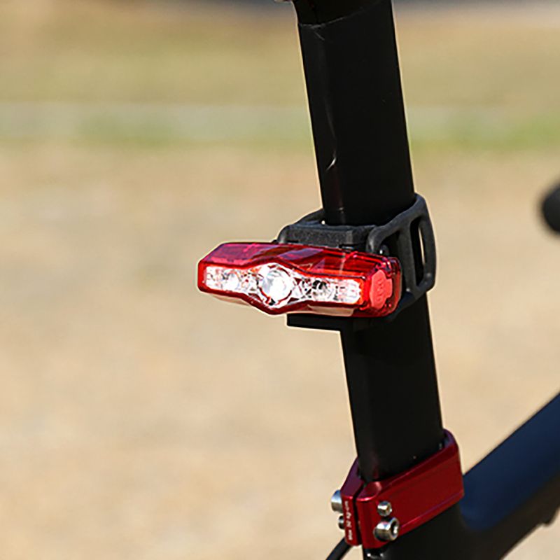 Rear bike light Cateye TL-LD800 VIZ150 USB-C red 5