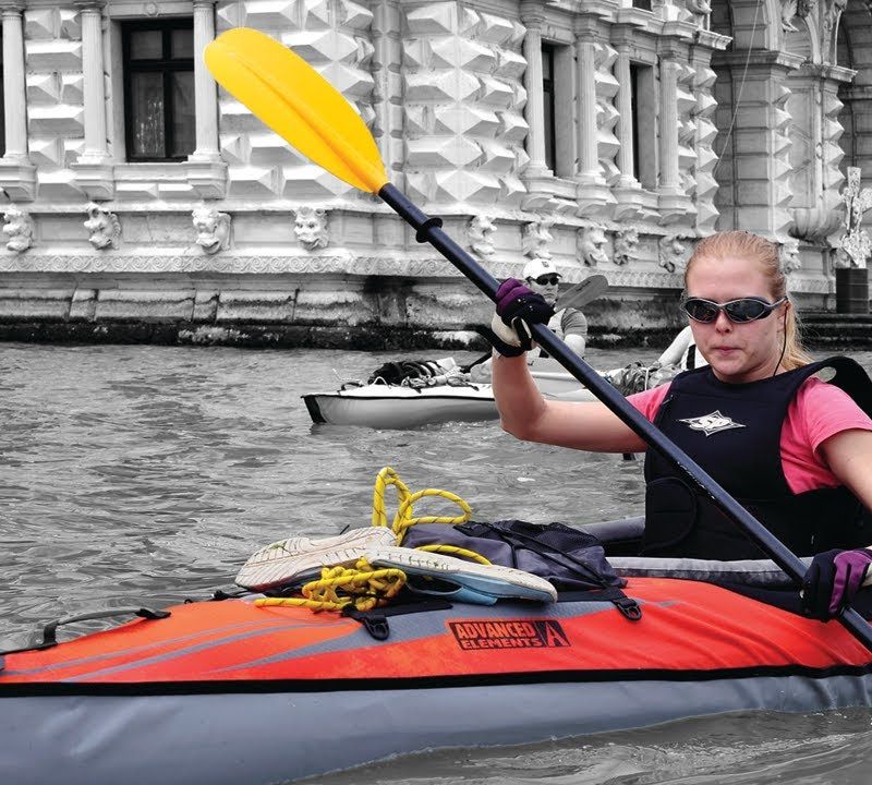 Advanced Elements AdvancedFrame red AE1012-R 1-person inflatable kayak 14