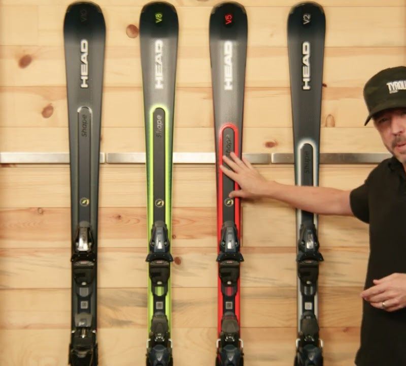 HEAD Shape e-V8 SW AMT-PR + PR 11 yellow 315222/100884 downhill skis 14