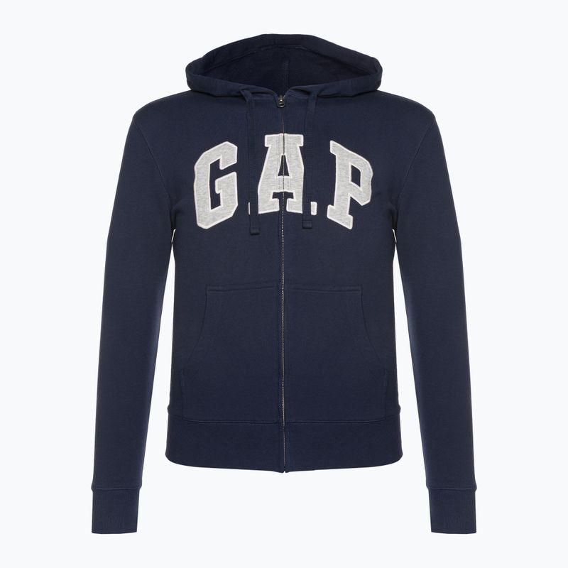 Men's sweatshirt GAP XLS FT Arch FZ HD tapestry navy 2