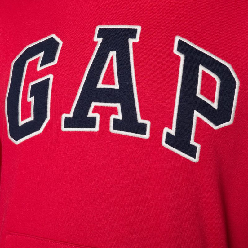 Men's sweatshirt GAP XLS FT Arch PO HD modern red 8