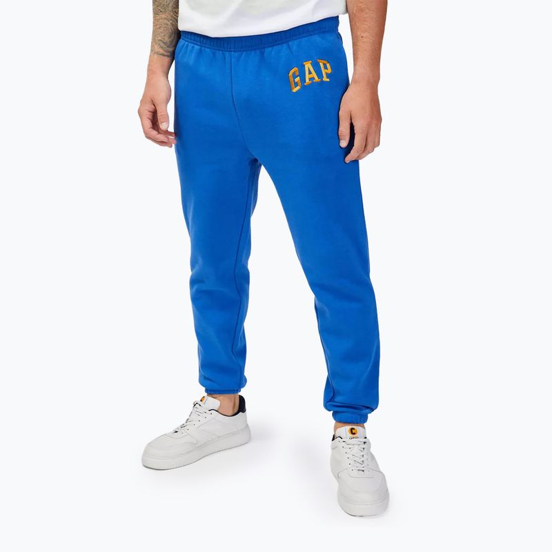 Men's GAP Tonal Arch Jogger trousers imperial blue