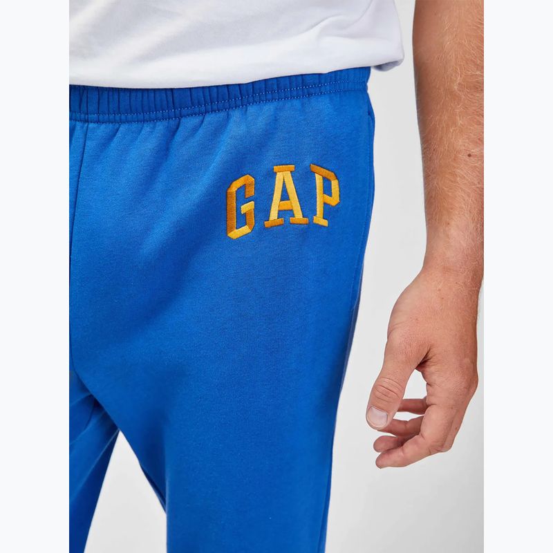 Men's GAP Tonal Arch Jogger trousers imperial blue 4