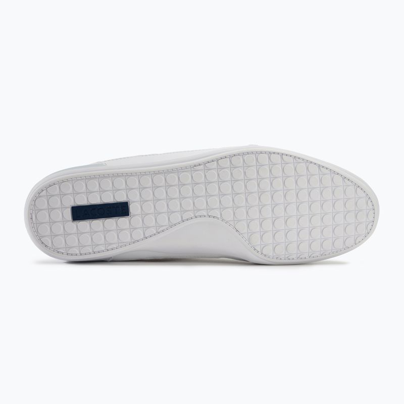 Lacoste men's shoes 40CMA0067 white/navy/red 4