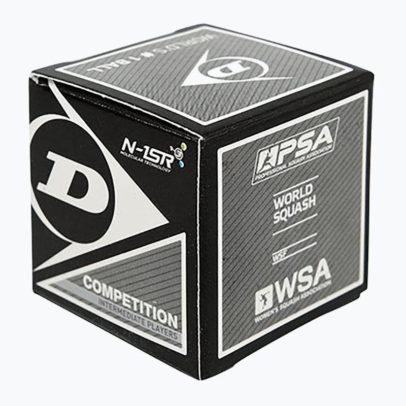 Dunlop Competition 1 yellow dot 700112 squash ball 2