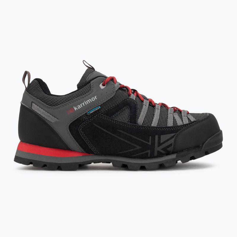 Men's trekking boots Karrimor Spike Low black/red 2