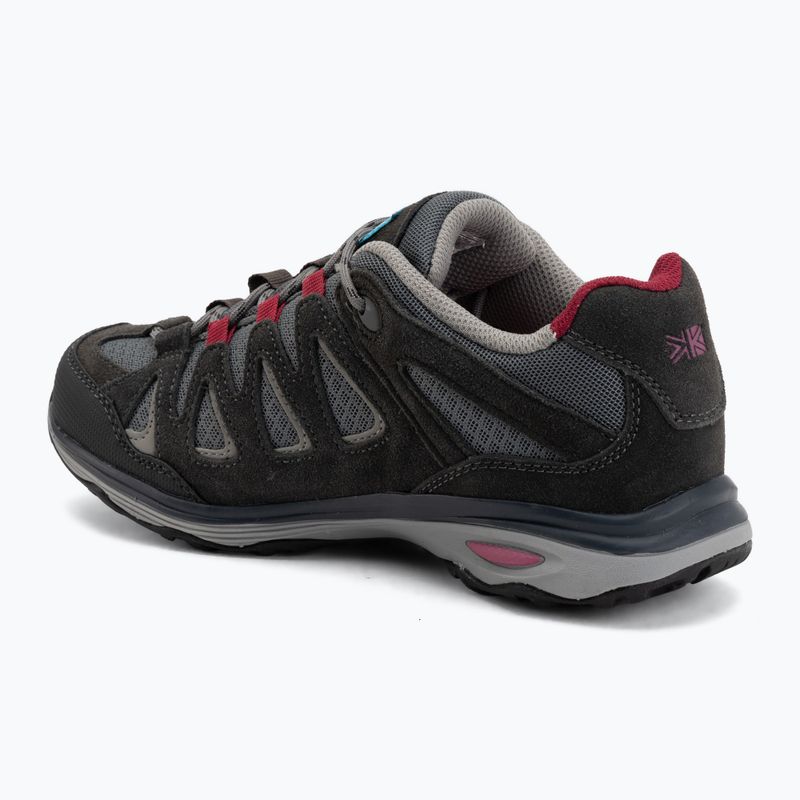 Women's trekking boots Karrimor Isla Low black c/pink 3