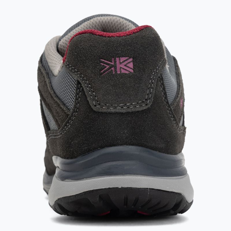 Women's trekking boots Karrimor Isla Low black c/pink 6