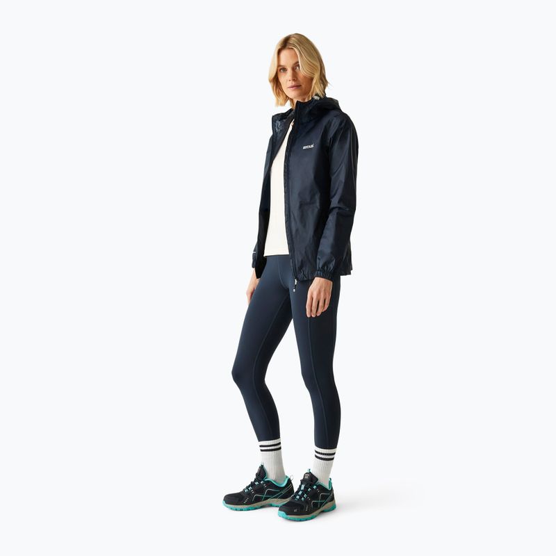 Women's waterproof jacket REGATTA Pack-It III midnight 2