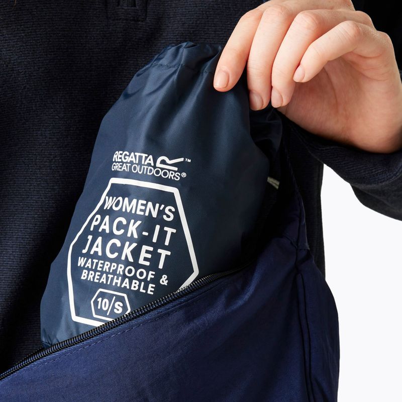 Women's softshell jacket REGATTA Pack-It III midnight 6