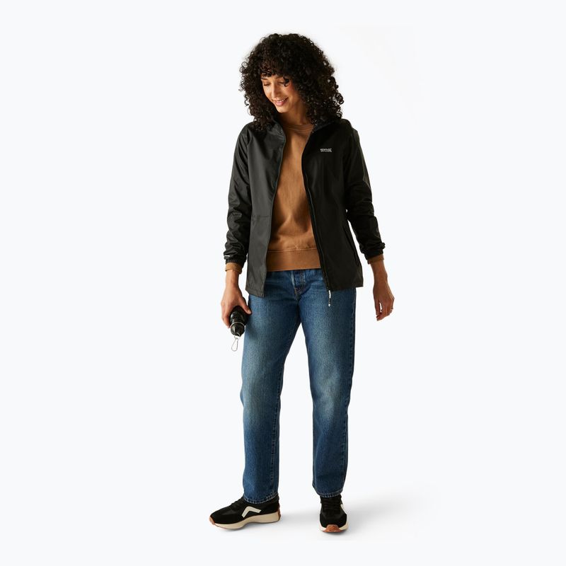 Women's waterproof jacket REGATTA Pack-It III black 2