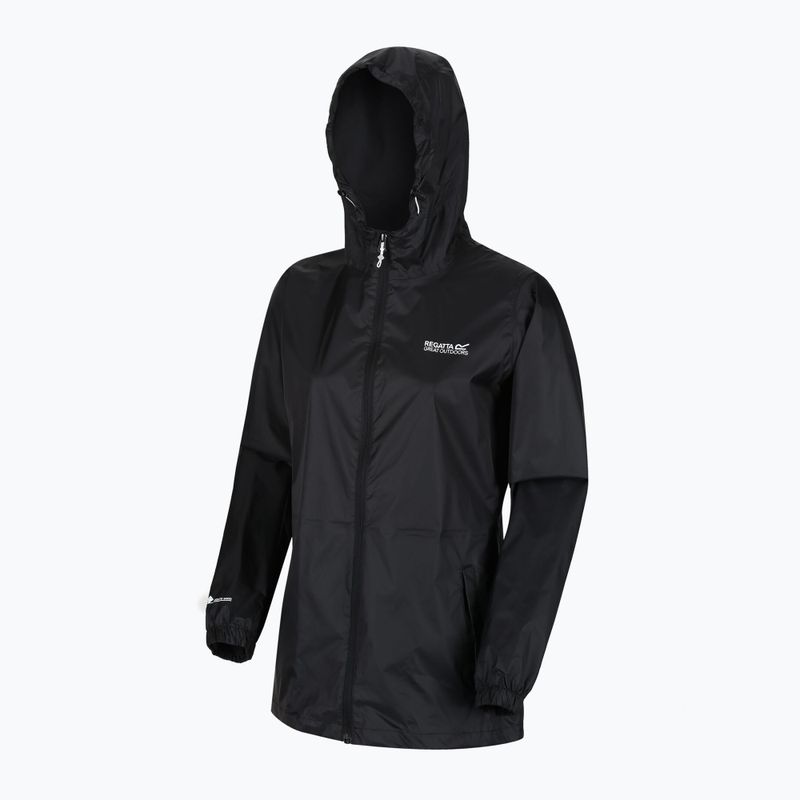Women's waterproof jacket REGATTA Pack-It III black 9