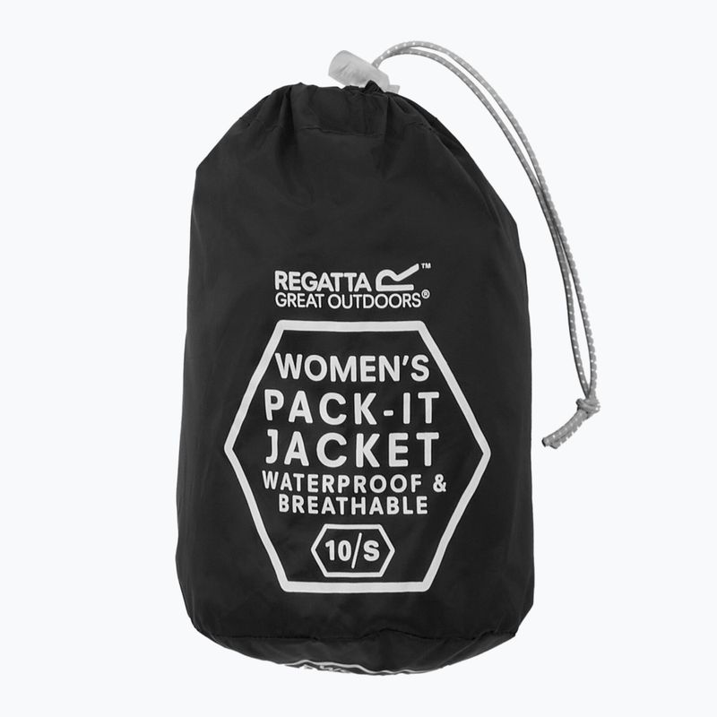 Women's waterproof jacket REGATTA Pack-It III black 12