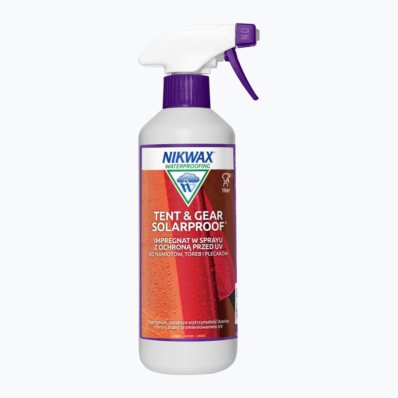 Nikwax Tent & Gear SolarWash / SolarProof Spray-On 2 x 500 ml Tent & Gear UV Protection Cleaning and Waterproofing Kit 5