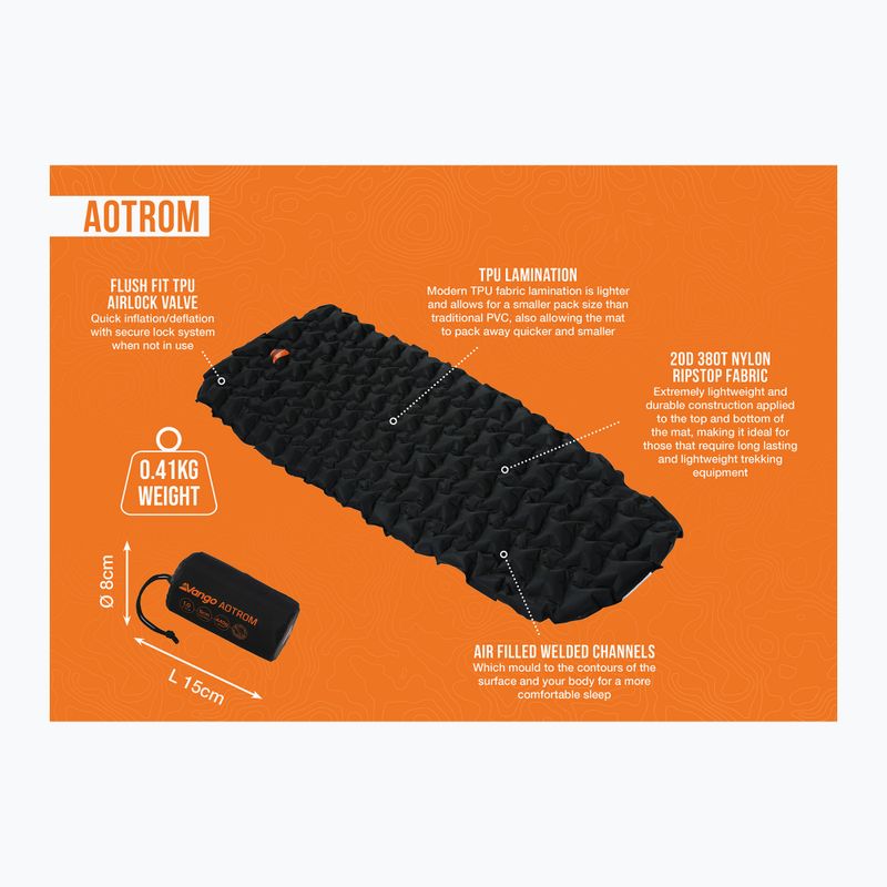 Vango inflatable mat Aotrom anthracite 4