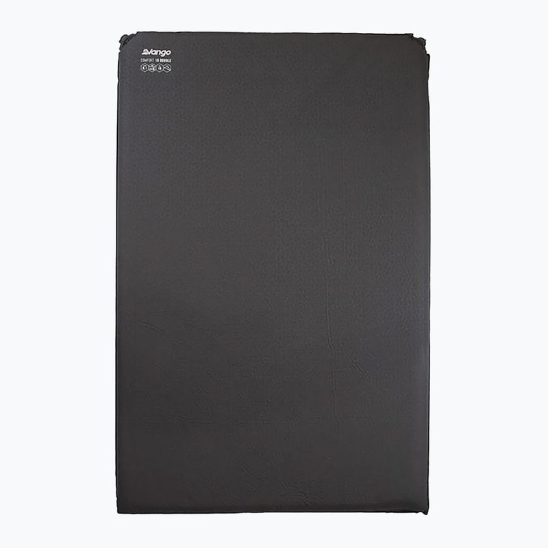 Vango Comfort 10 Double self-inflating mat shadow grey
