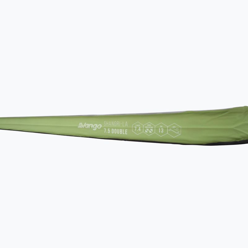 Vango Shangri-La II 7.5 Double cloud grey/green self-inflating mat 3