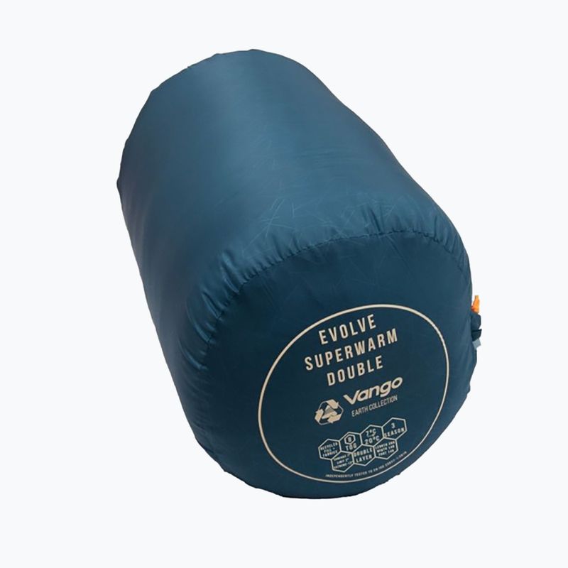 Vango Evolve Superwarm Double sleeping bag blue SBREVOLVEM23S68 10