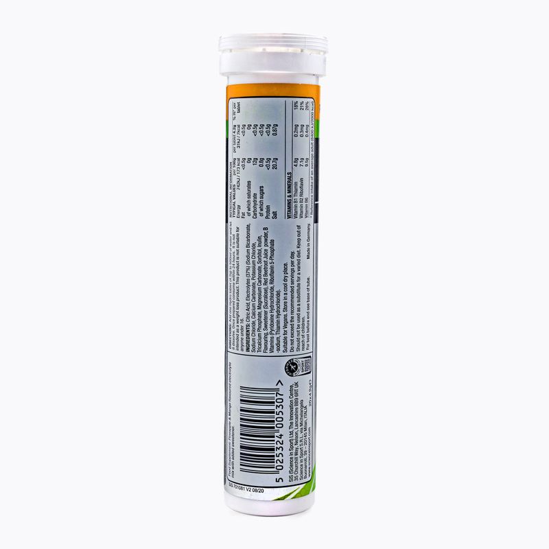 Science in Sport GO HYDRO rehydration tablets 20 pineapple-mango tablets SIS130919 2
