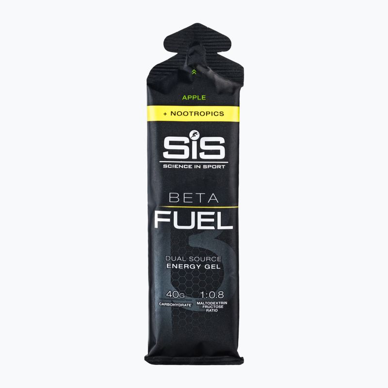 Science in Sport Beta Fuel + Nootropics energy gel Apple SIS131391