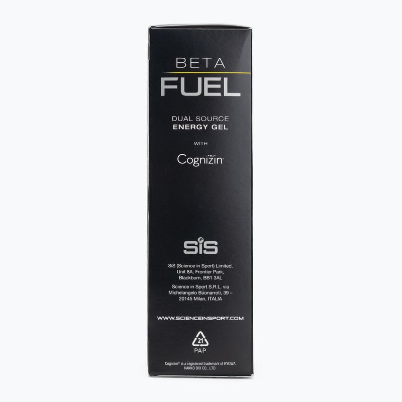 Energy gel set Science in Sport Beta Fuel Energy + Nootropics 6 x 60 ml apple 3
