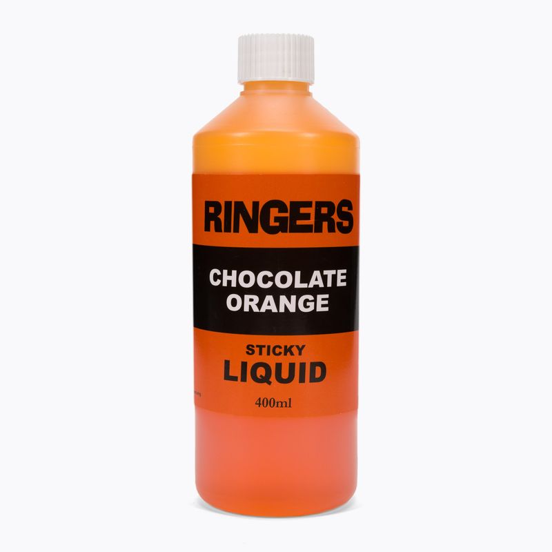 Bait attractor Liquid Ringers Sticky Orange Chocolate 400 ml PRNG58