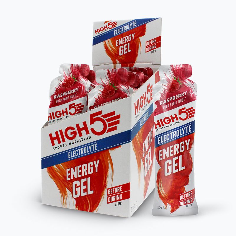 HIGH5 Energy Electrolyte Energy Gel 60 g raspberry