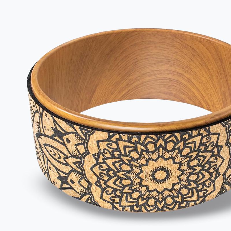 Yoga ring Myga Mandala brown 2