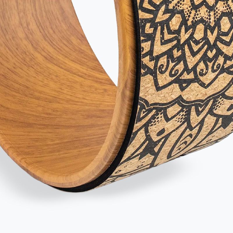 Yoga ring Myga Mandala brown 4