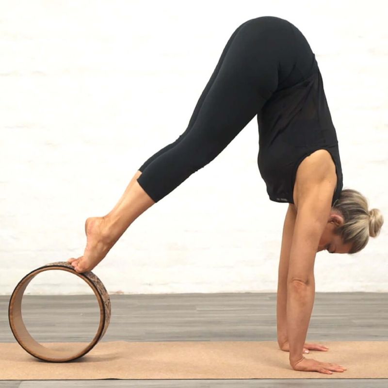 Yoga ring Myga Mandala brown 8