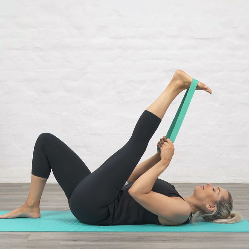 Yoga strap Myga 2 w 1 turquoise 2