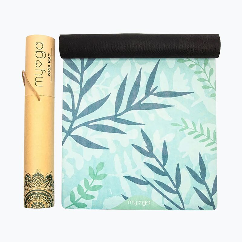 Yoga mat Myga Peacemaker Luxurious green 2