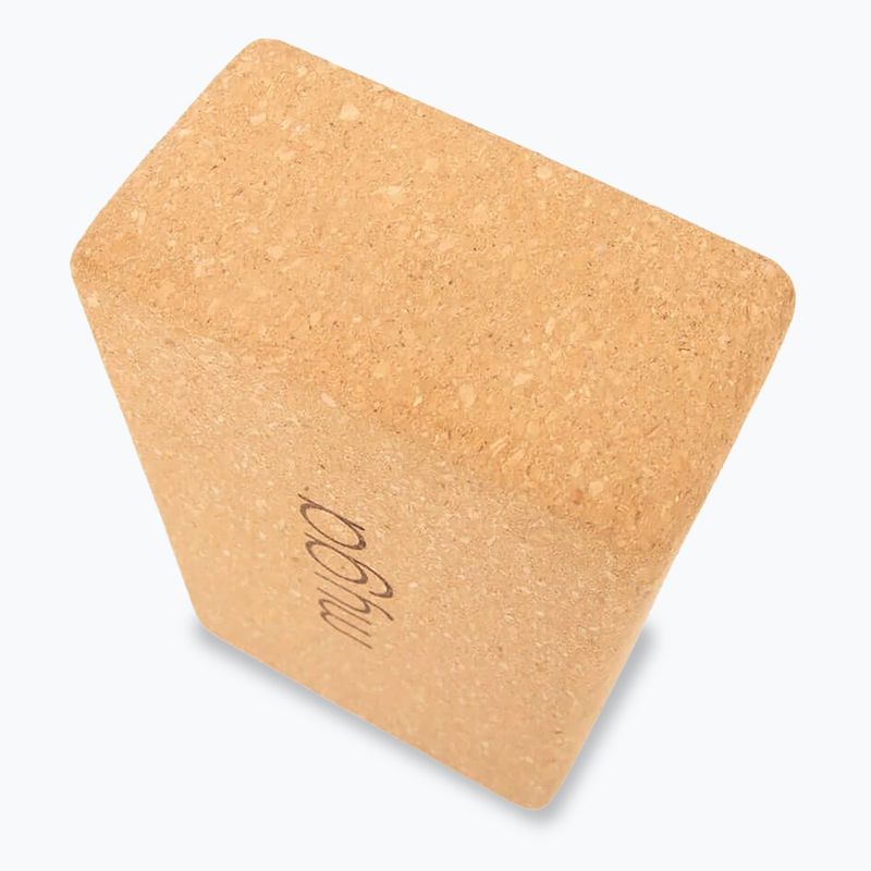 Yoga block Myga Cork Block brown 5