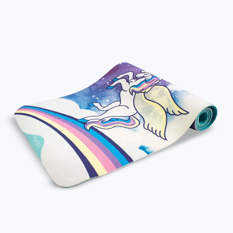 Children's yoga mat Myga Sweet Dreams purple 4