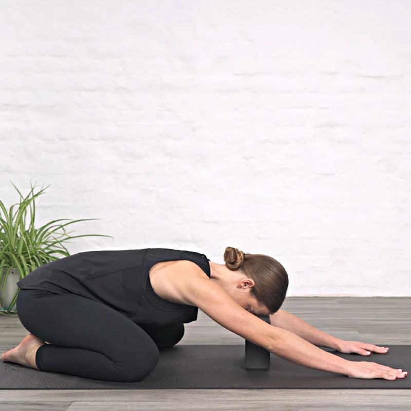 Yoga block Myga Foam Block do jogi black 4